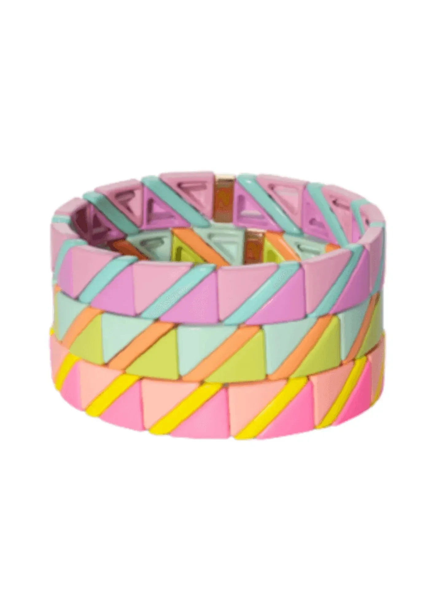 3 COLOURFUL BRACELETS