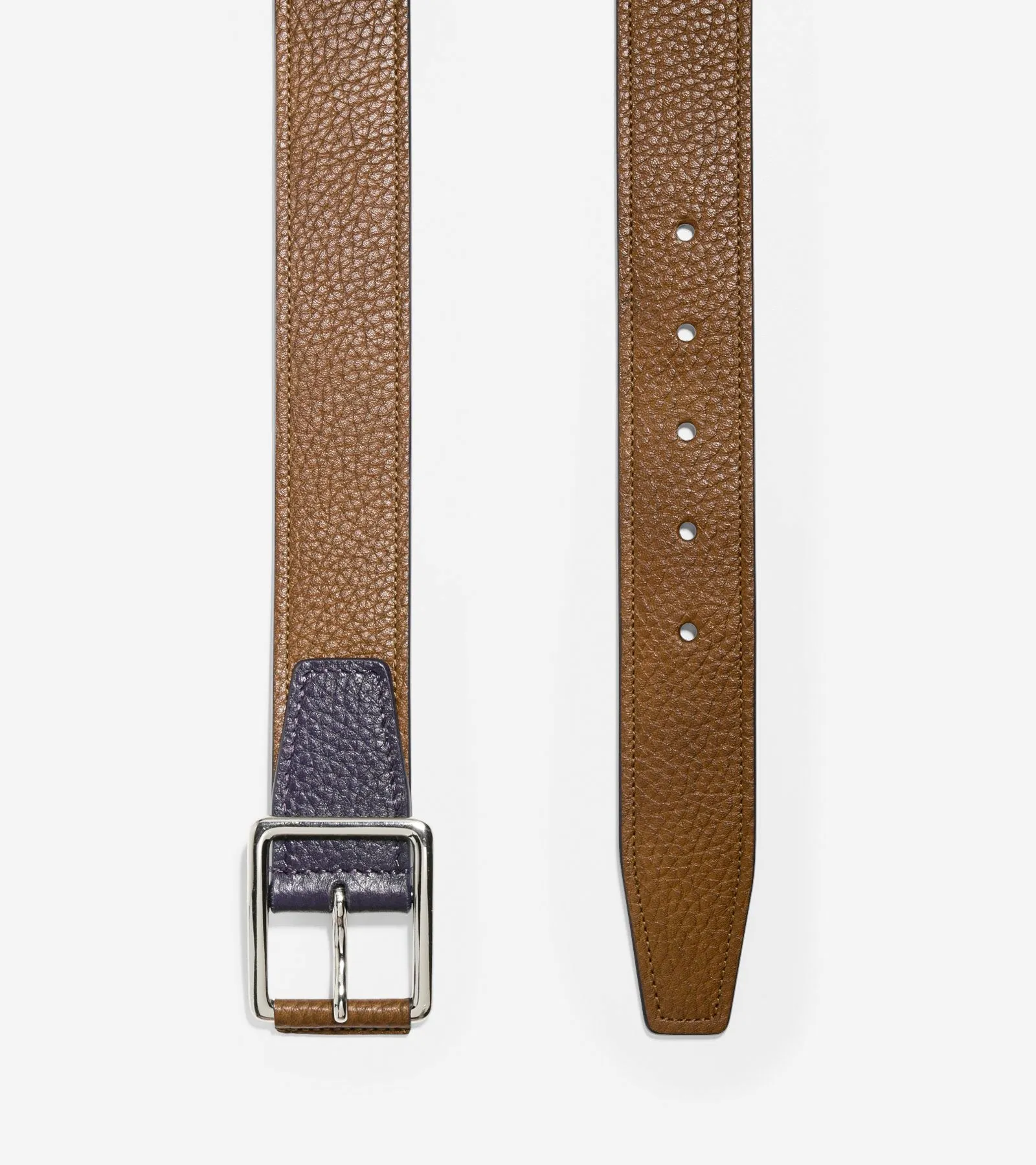 35mm Pebble Leather Belt