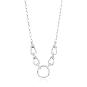 ANIA HAIE - Silver Horseshoe Link Necklace