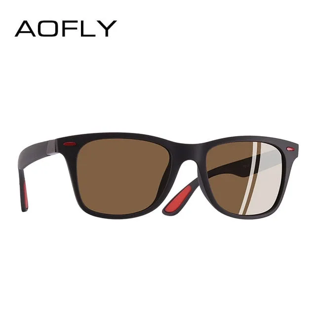 AOFLY NEW DESIGN Ultralight TR90 Polarized Sunglasses