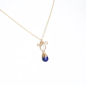 Arabella - Lapis Lazuli, 14k Gold Filled Necklace