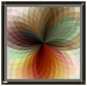 Armine Lotus Abstract Silk Scarf #20
