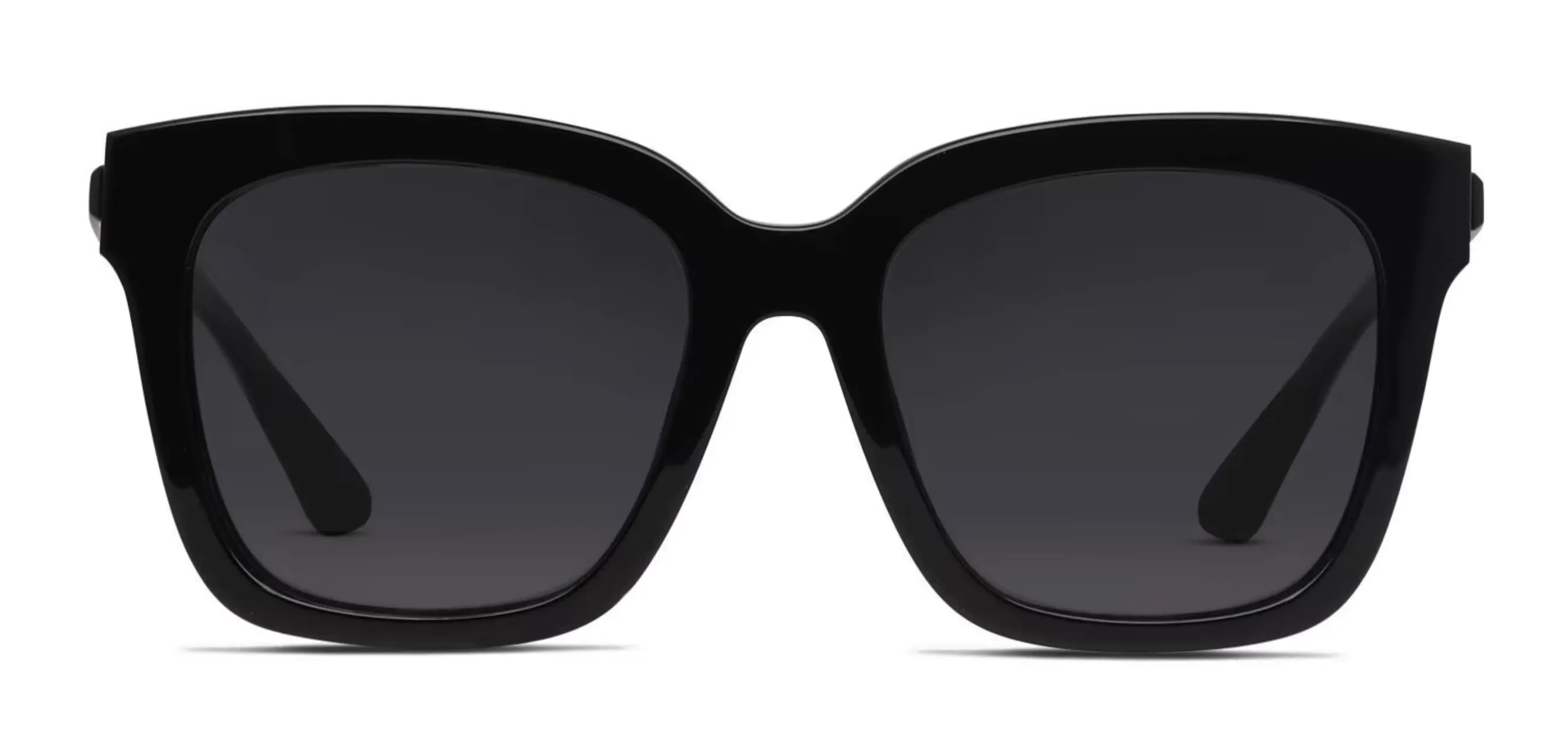 Bella Cat Eye Black   Grey Polarized Sunglasses