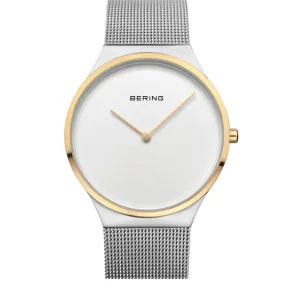Bering 12138-014 Classic Stainless Steel Mesh Strap Unisex Watches