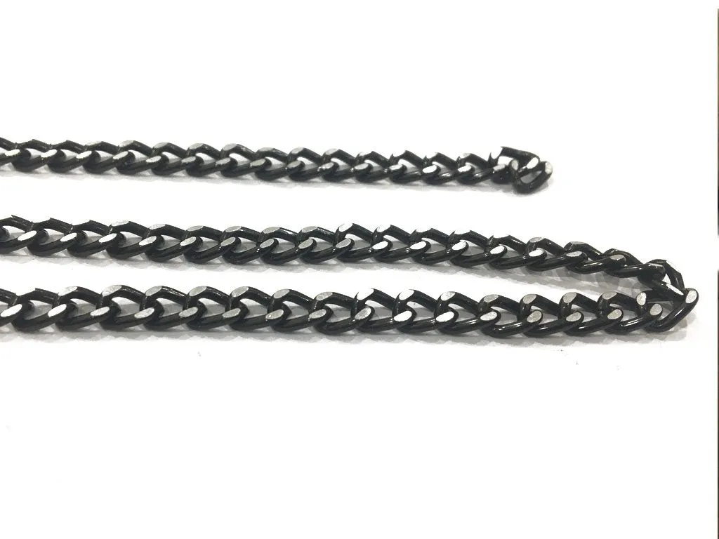 Black Designer Metal Chains (6 mm)