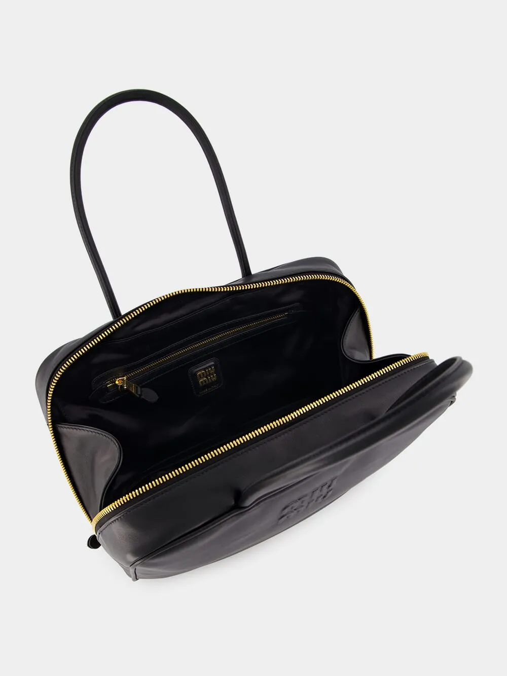 Black Leather Handbag