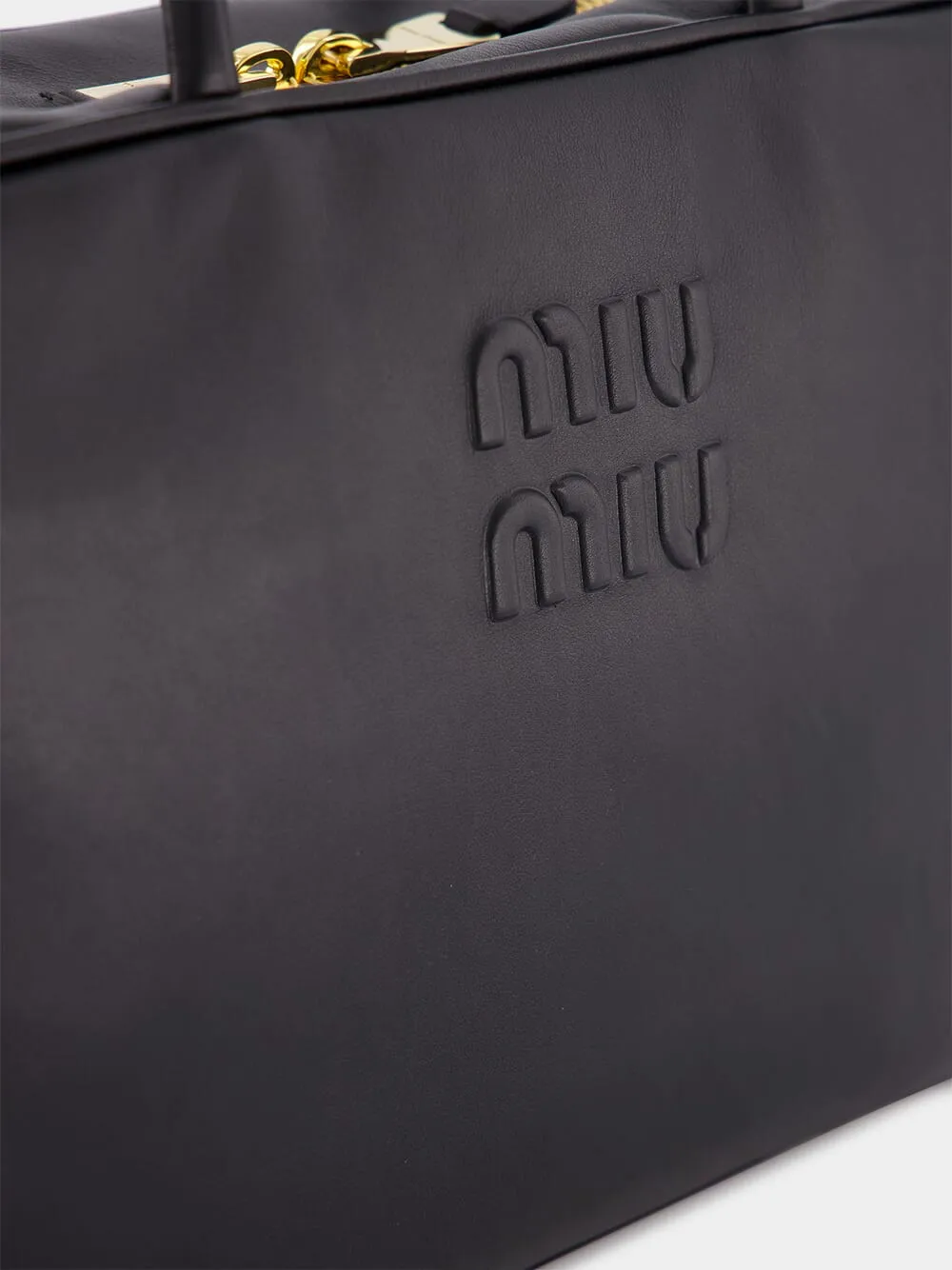 Black Leather Handbag