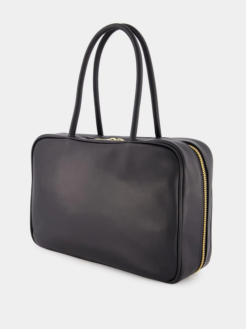 Black Leather Handbag