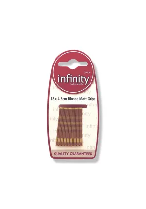 Blonde Matt Hair Clips