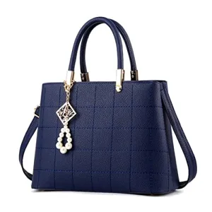 Blue Retro Fashion Handbag For Women