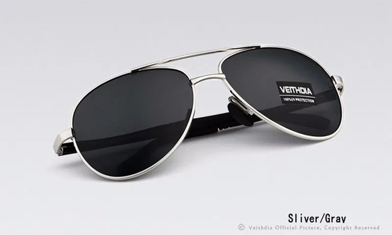 Brand Design Sunglasses Men Polarized UV400 Eyes Protect Sports Coating Sun Glasses Google Pilot
