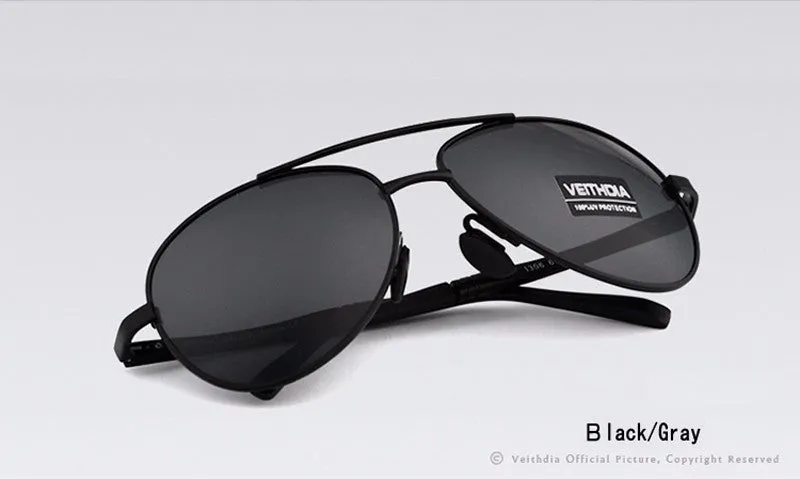 Brand Design Sunglasses Men Polarized UV400 Eyes Protect Sports Coating Sun Glasses Google Pilot