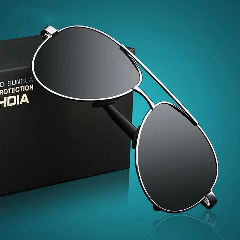 Brand Design Sunglasses Men Polarized UV400 Eyes Protect Sports Coating Sun Glasses Google Pilot