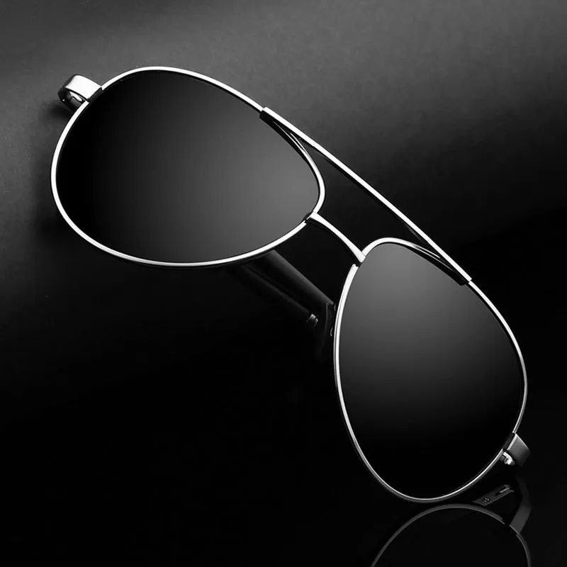 Brand Design Sunglasses Men Polarized UV400 Eyes Protect Sports Coating Sun Glasses Google Pilot