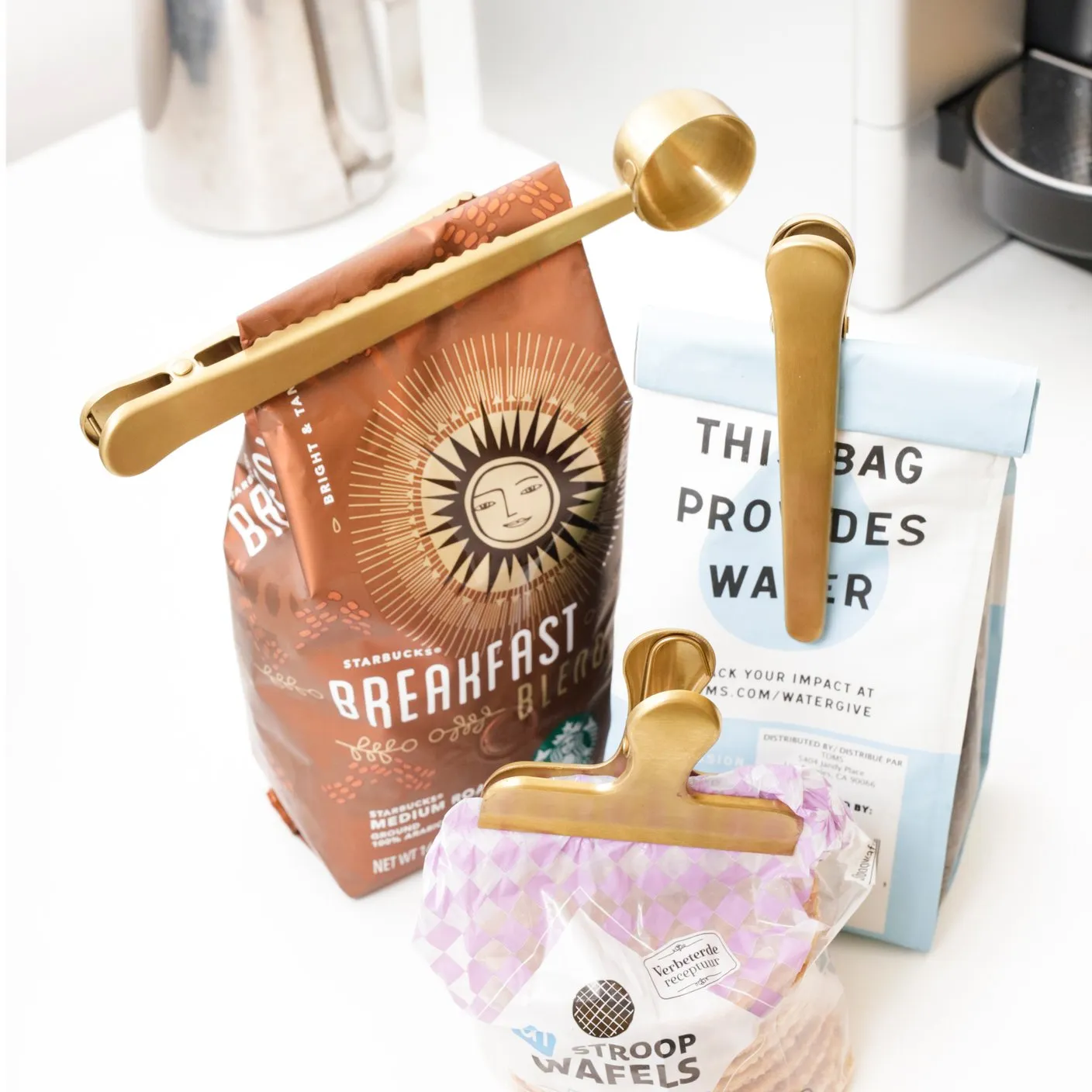 brass clips - assorted styles