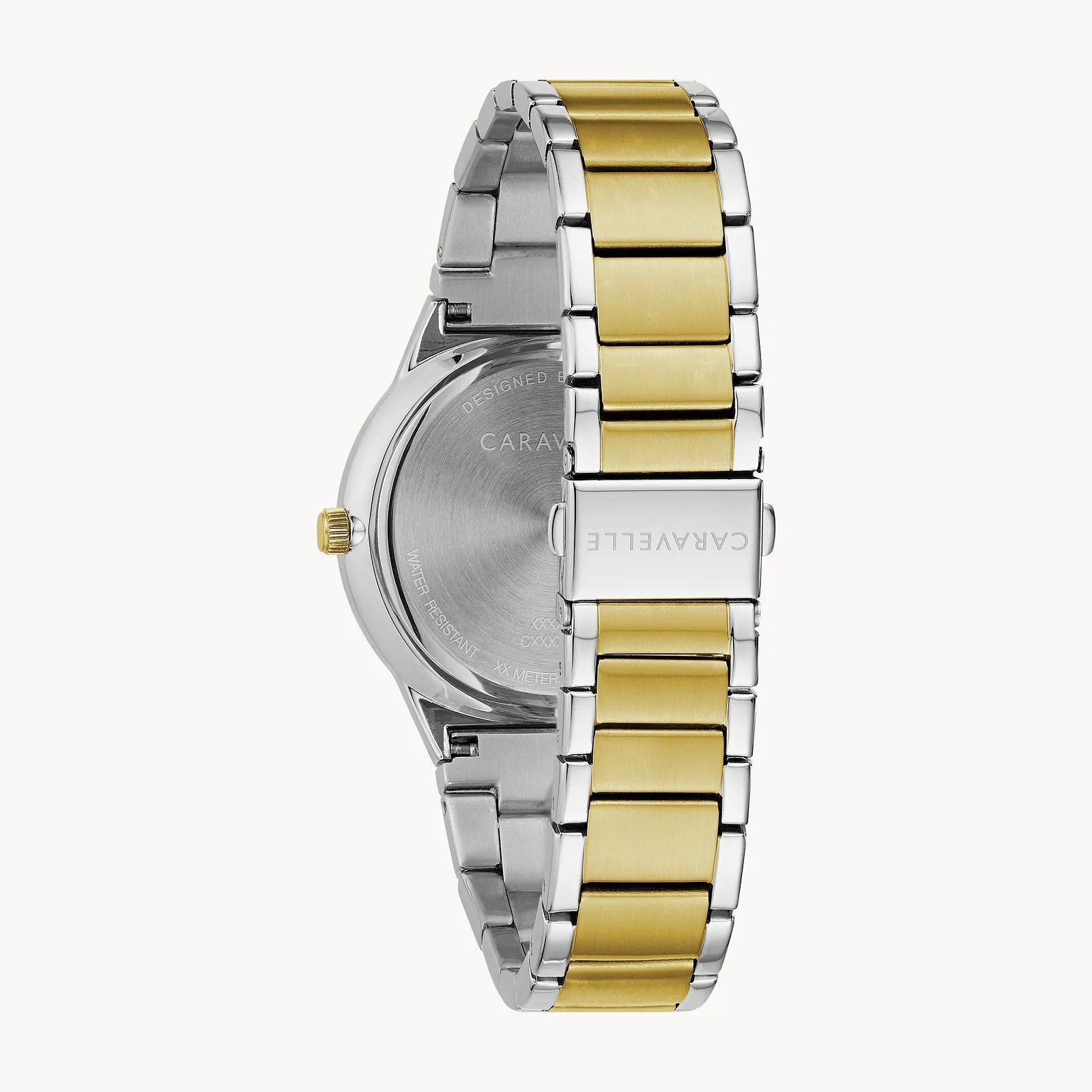 Bulova 45D107 Modern Caravelle 2 Tone Stainless Steel Strap Men Watches