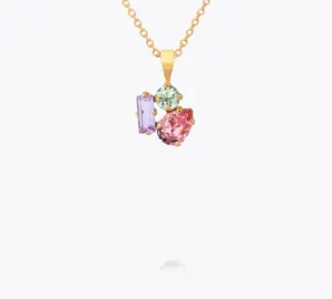 Caroline Svedbom Isa Necklace Gold Pastel Combo
