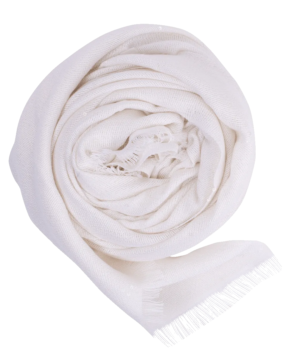 Cashmere Silk Paillette Scarf