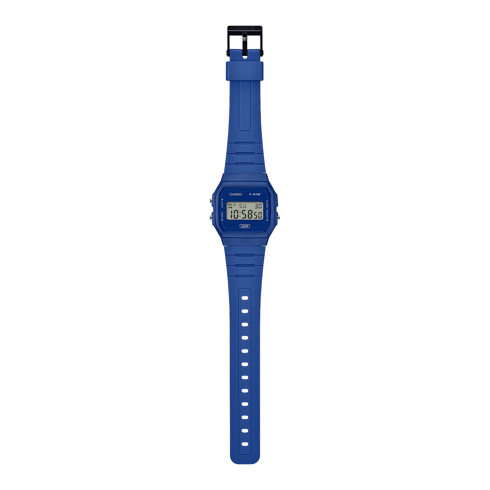 Casio Blue Resin Band Watch F91WB-2A1