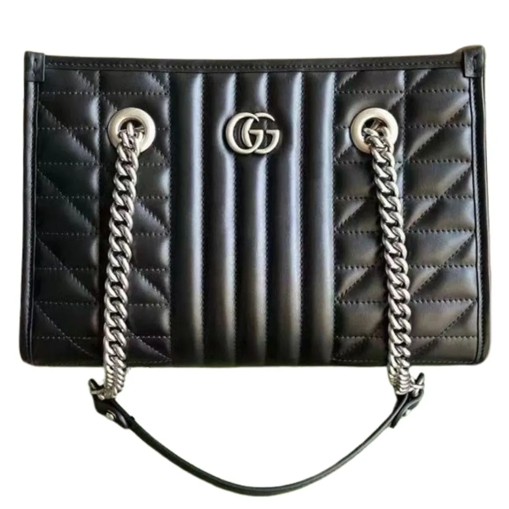 Casual Travel Chain Pu Leather Shoulder Slingbag  For Women