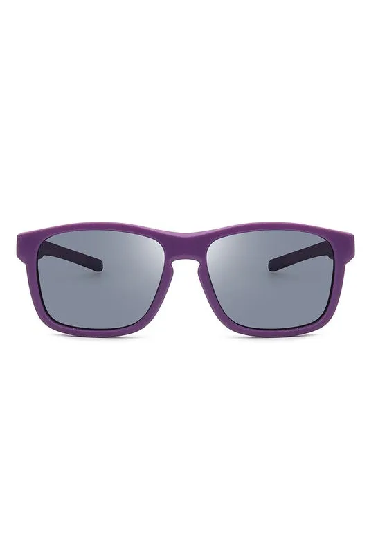 Children Classic Rectangle Polarized Sunglasses