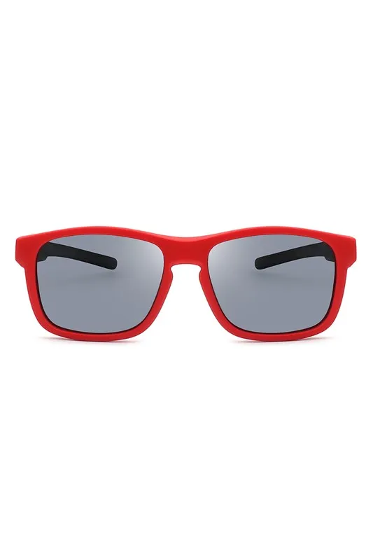 Children Classic Rectangle Polarized Sunglasses