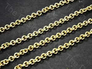 Circle Golden Hooks Metal Chain