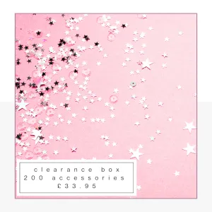 Clearance Box - 200 Hair Accessories