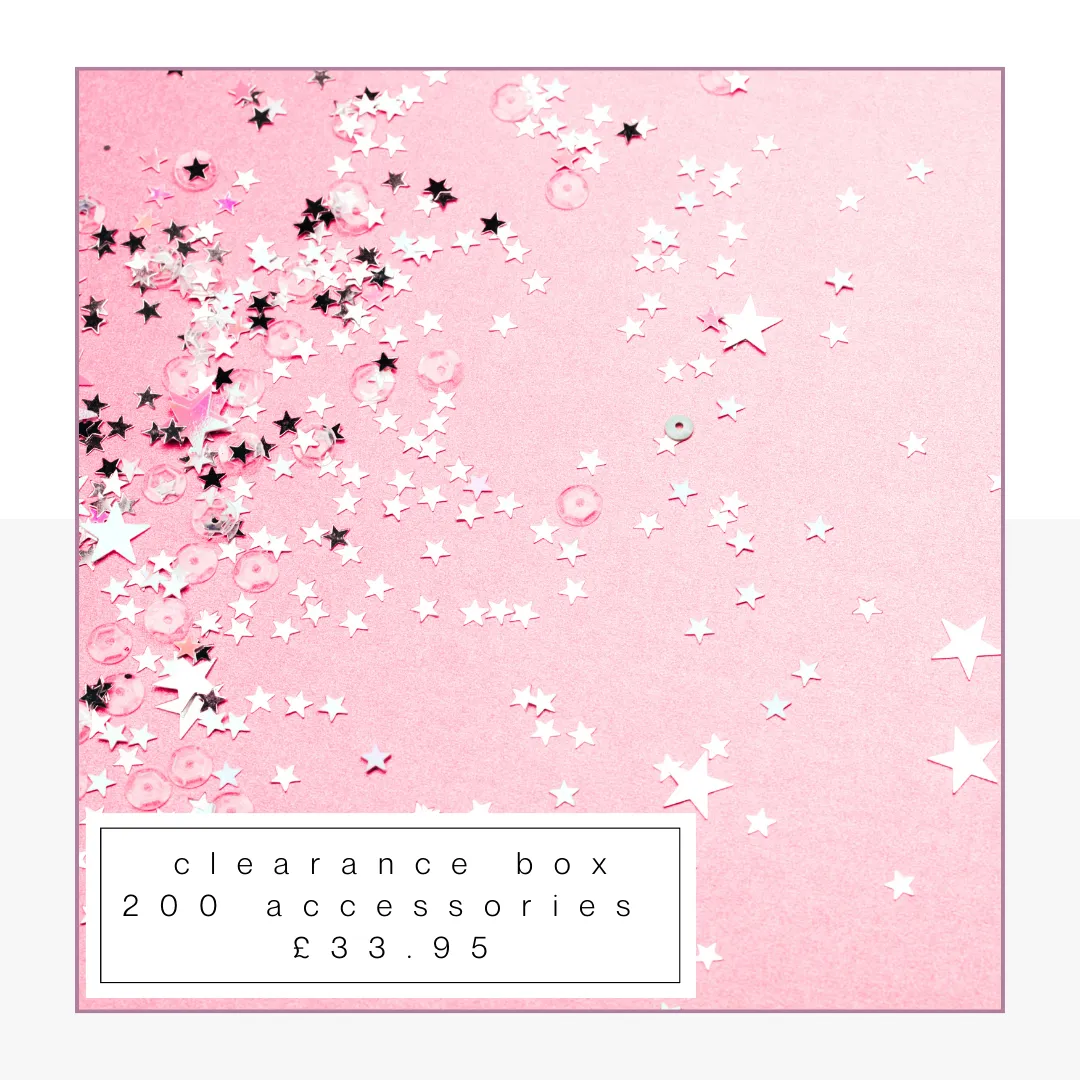 Clearance Box - 200 Hair Accessories