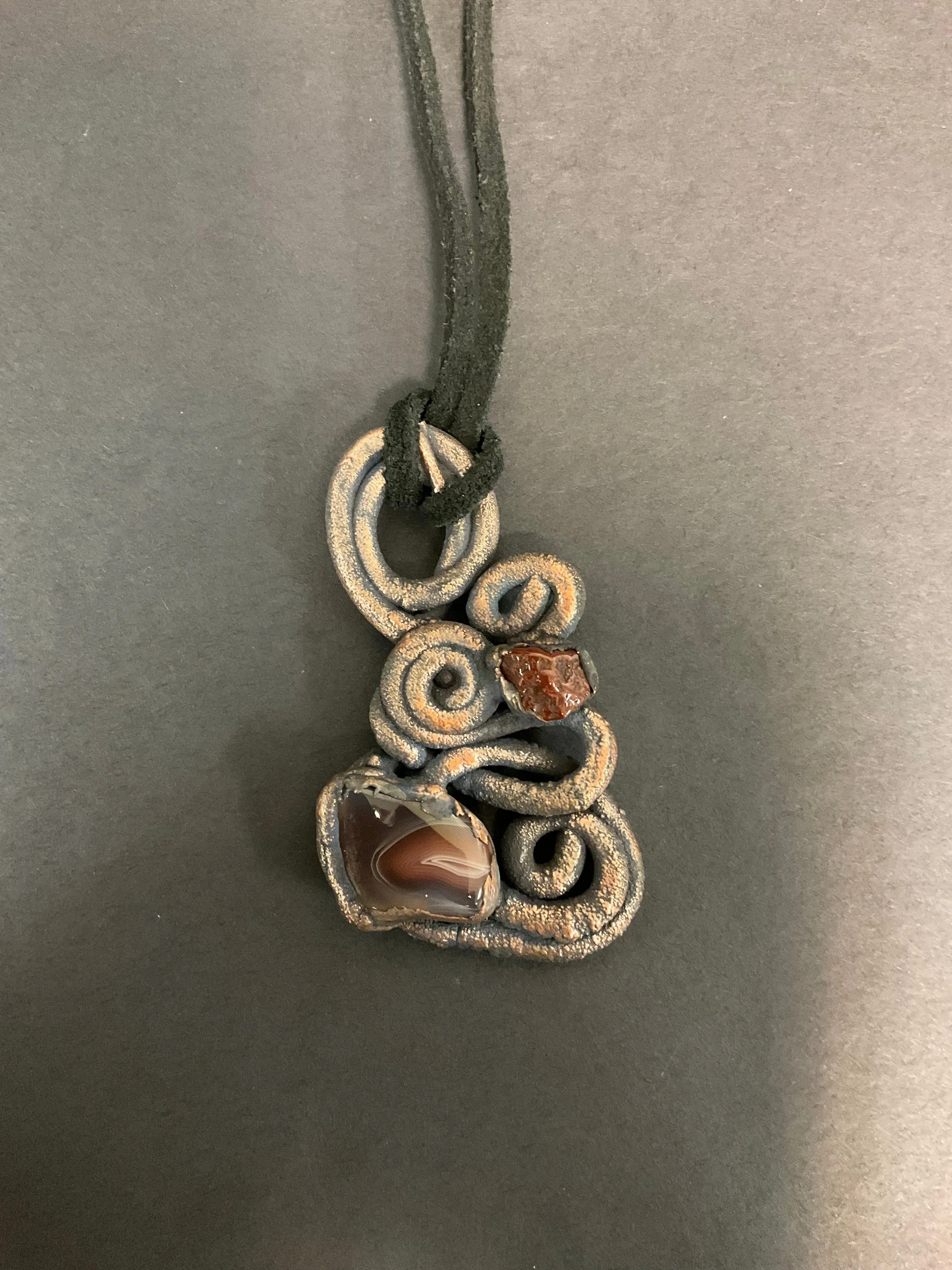 Copper Crystal Necklace - Jimmy Gann