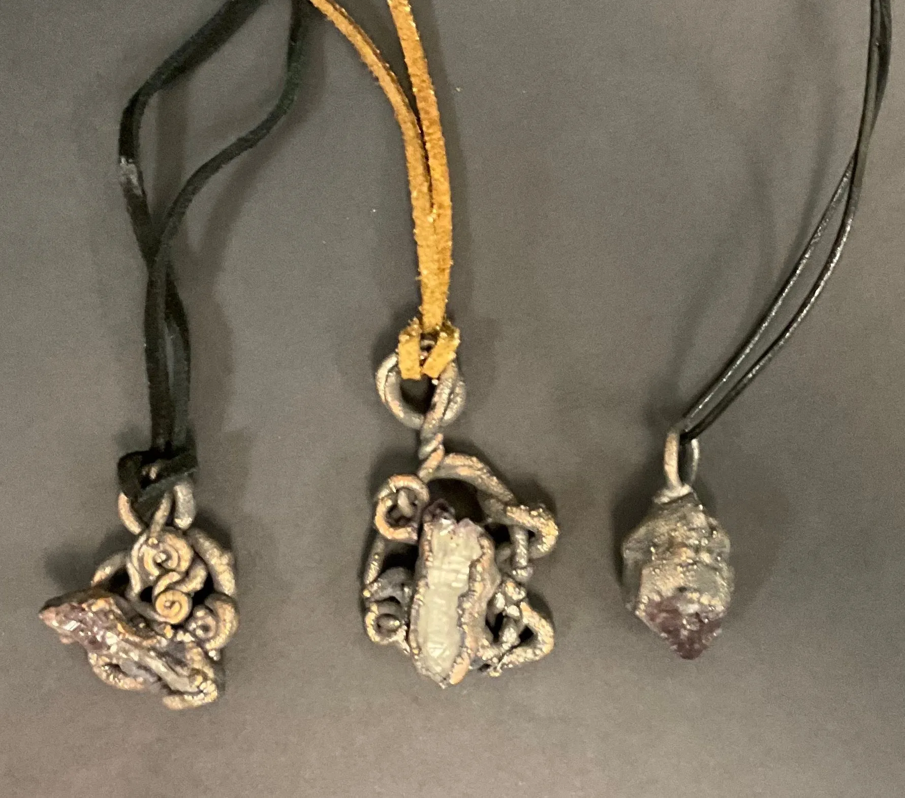 Copper Crystal Necklace - Jimmy Gann