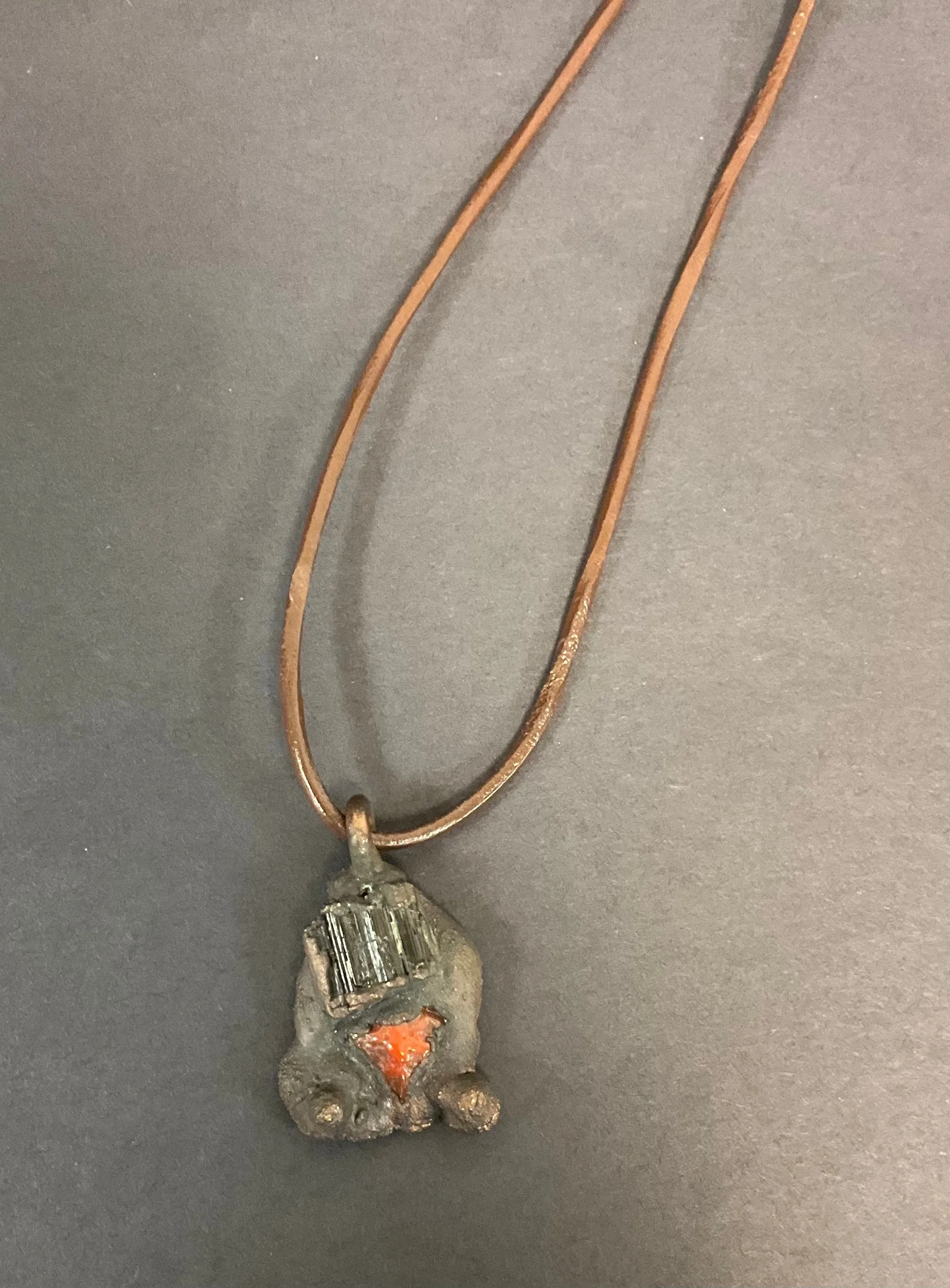 Copper Crystal Necklace - Jimmy Gann