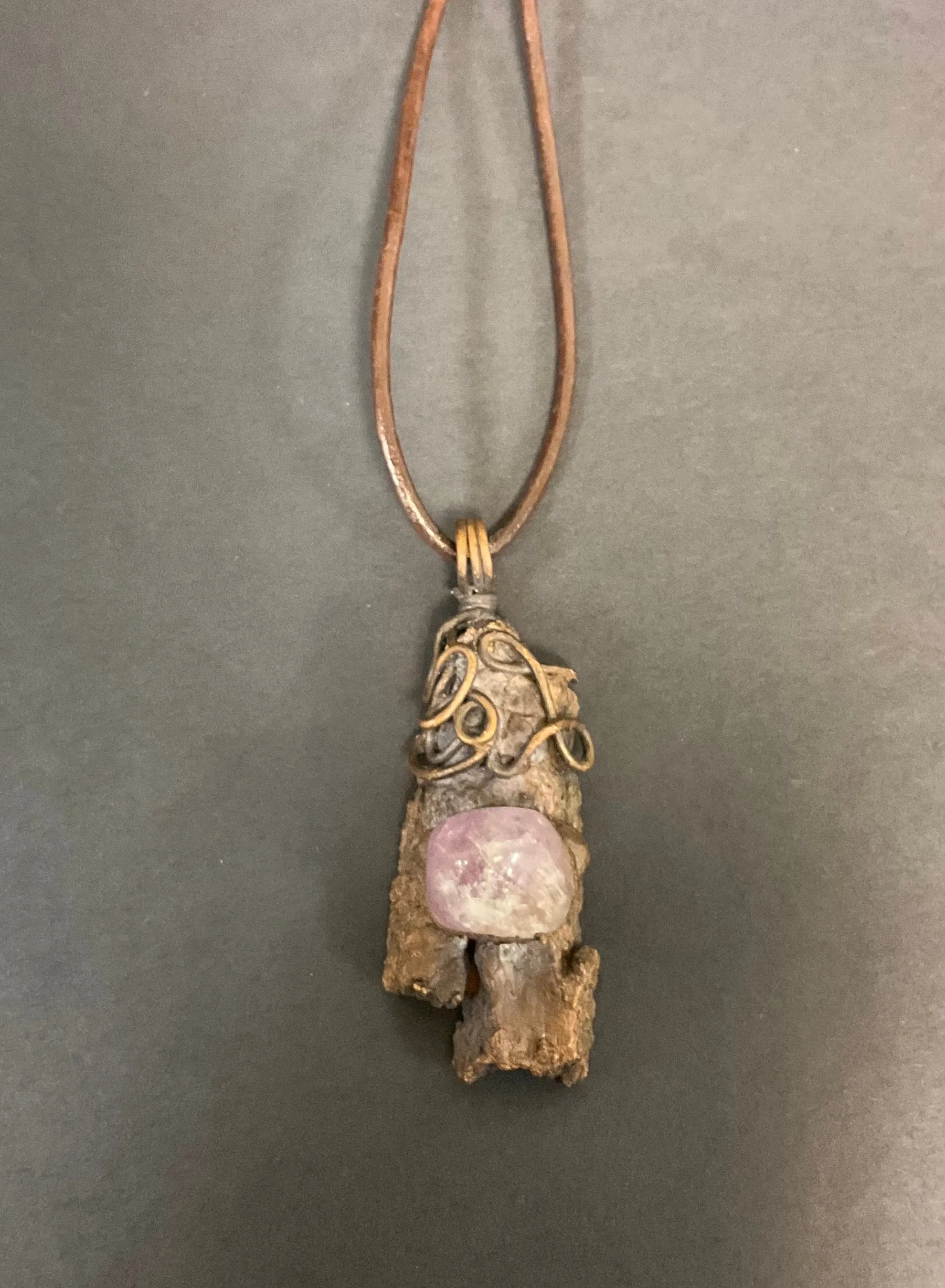 Copper Crystal Necklace - Jimmy Gann