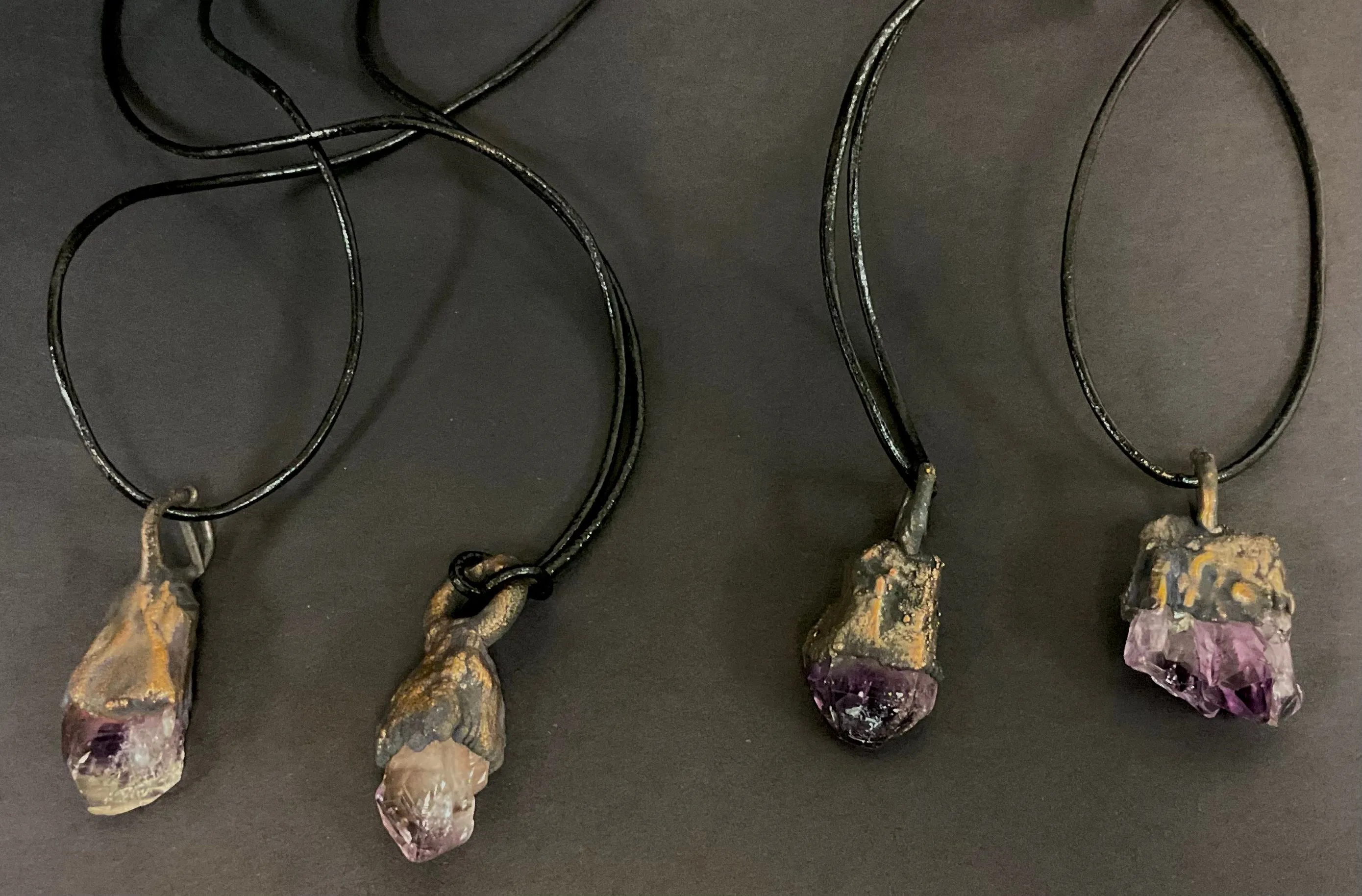 Copper Crystal Necklace - Jimmy Gann