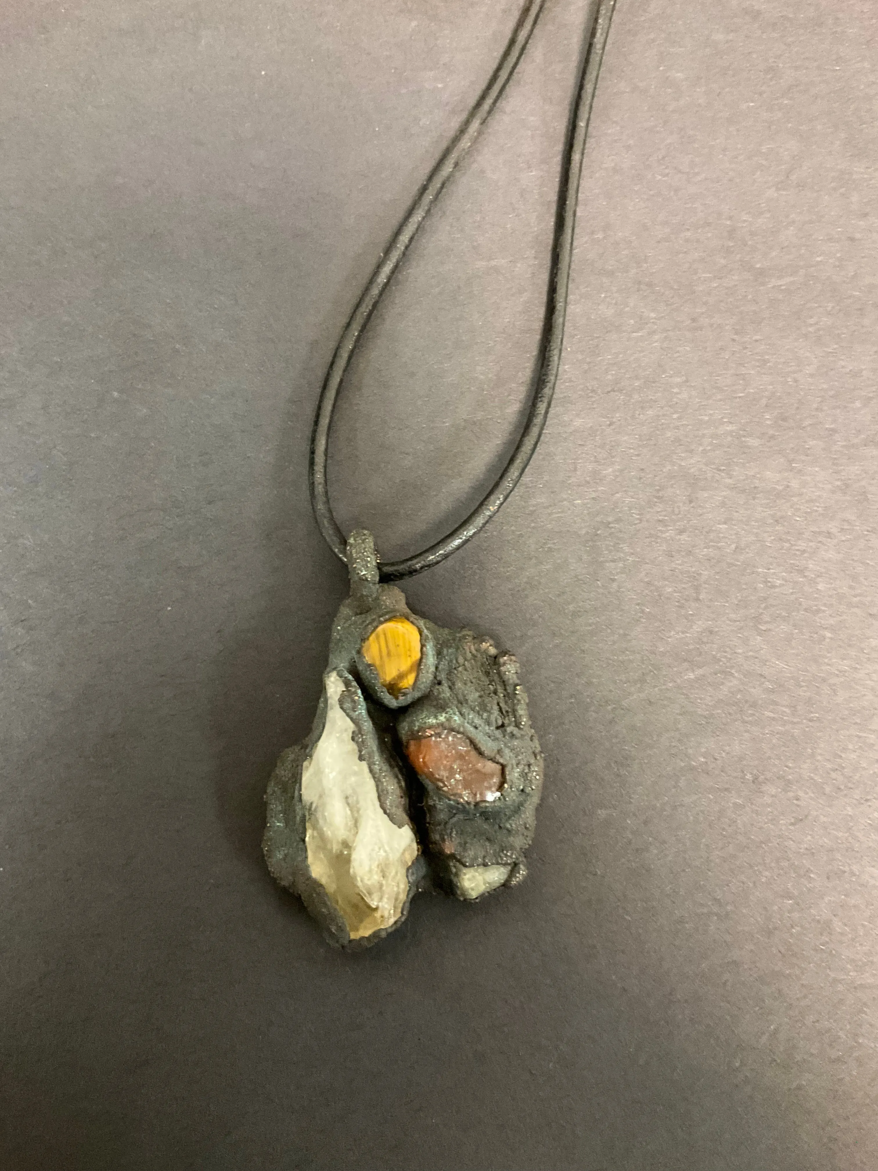 Copper Crystal Necklace - Jimmy Gann