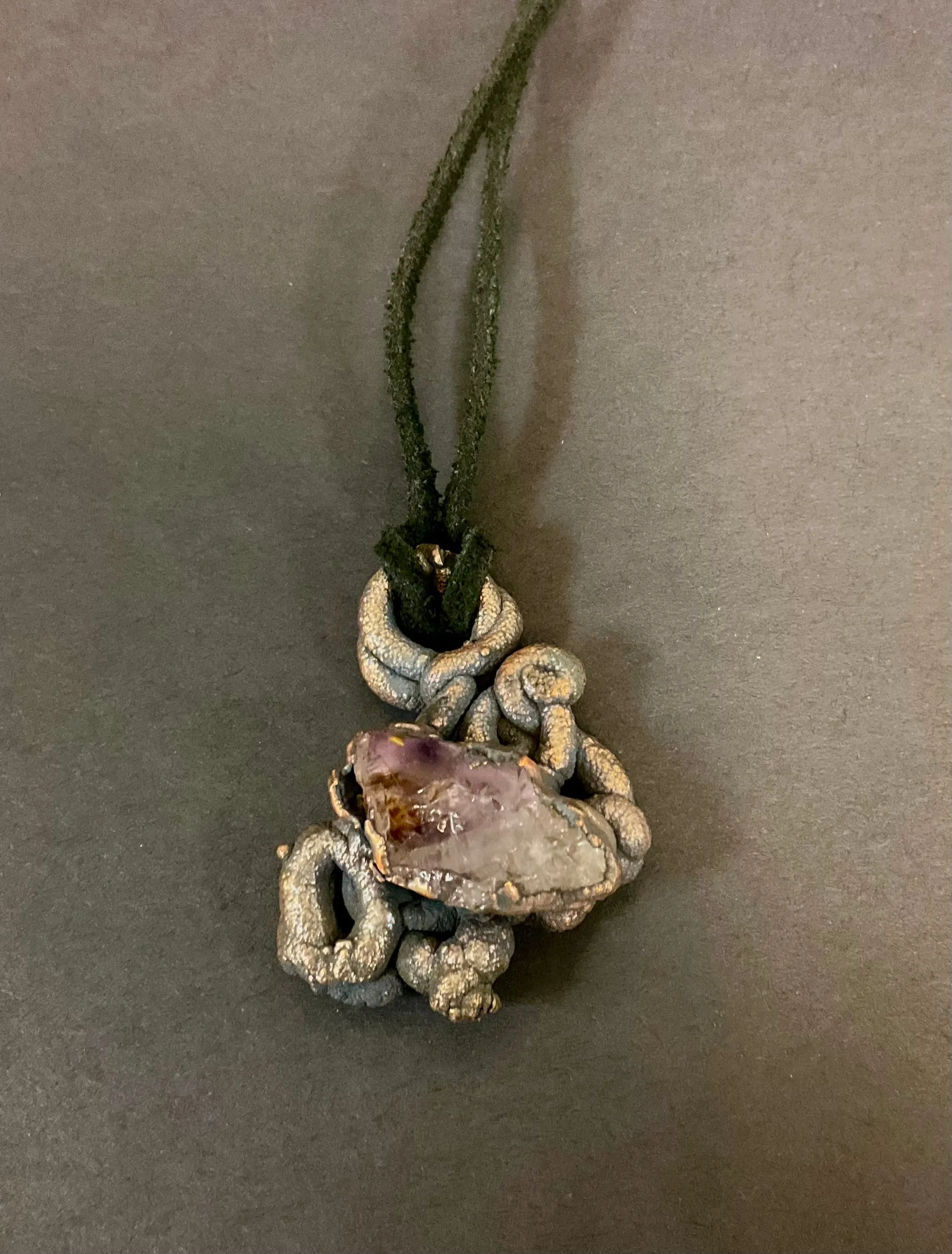 Copper Crystal Necklace - Jimmy Gann