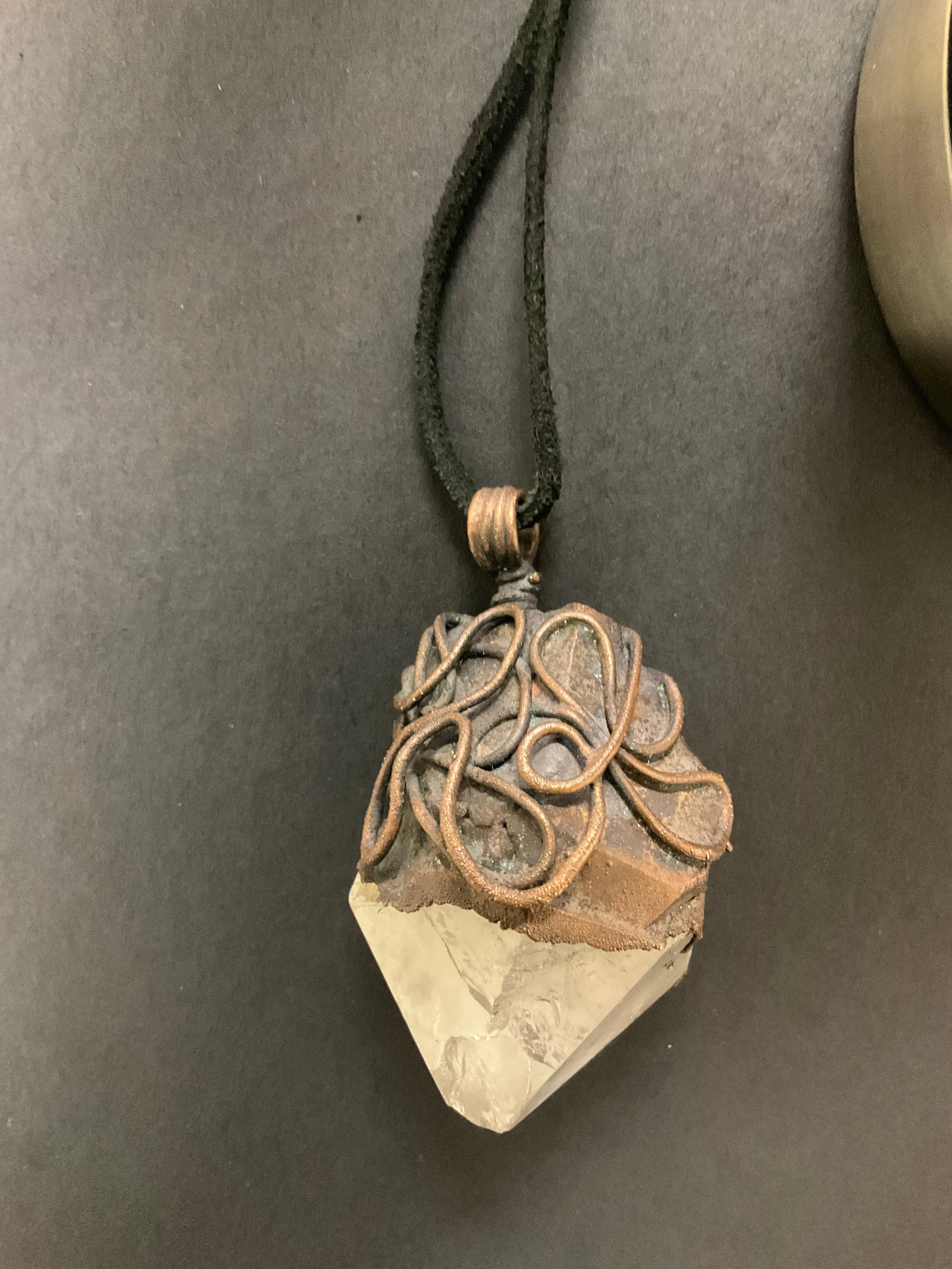 Copper Crystal Necklace - Jimmy Gann