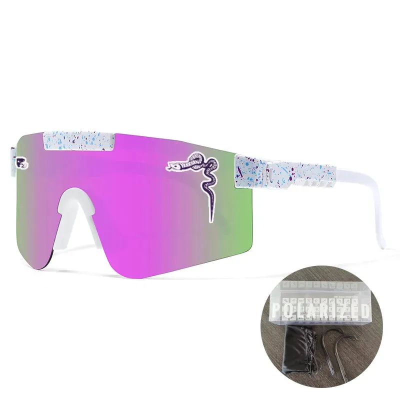 Cycling Glasses UV400 Polarized Outdoor Sports Eyewear Fashion Bike Bicycle Sunglasses Mtb Goggles with Case