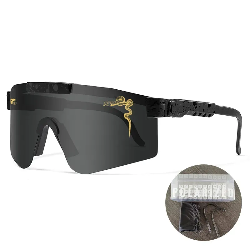 Cycling Glasses UV400 Polarized Outdoor Sports Eyewear Fashion Bike Bicycle Sunglasses Mtb Goggles with Case