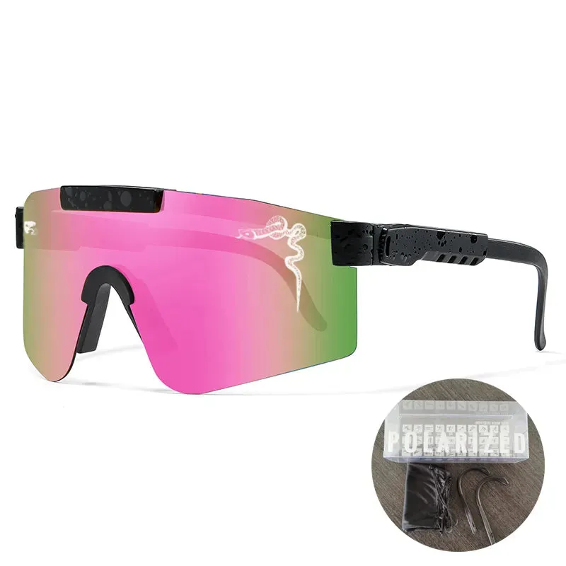 Cycling Glasses UV400 Polarized Outdoor Sports Eyewear Fashion Bike Bicycle Sunglasses Mtb Goggles with Case
