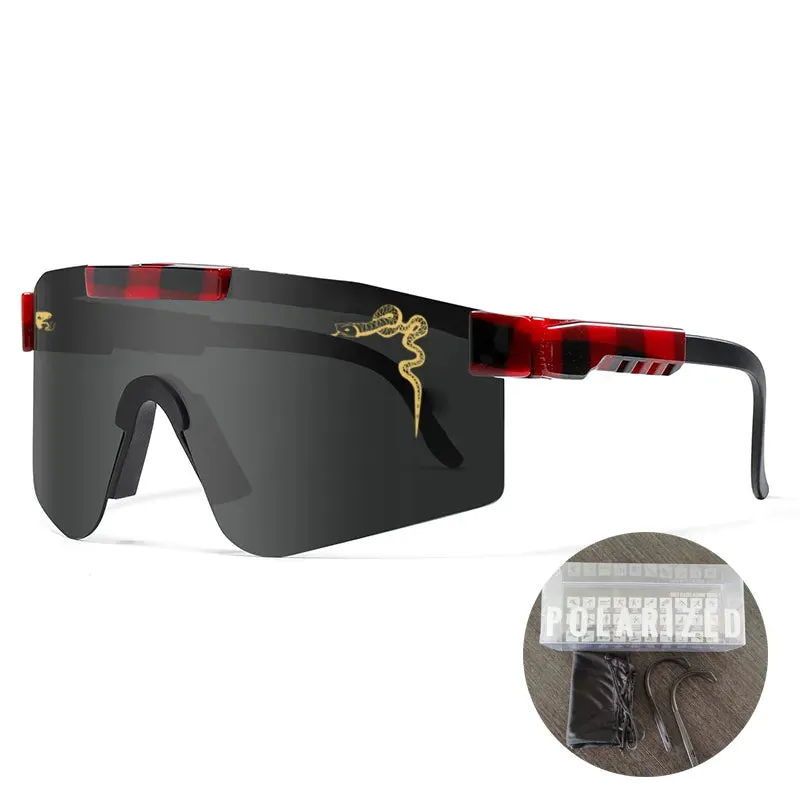 Cycling Glasses UV400 Polarized Outdoor Sports Eyewear Fashion Bike Bicycle Sunglasses Mtb Goggles with Case