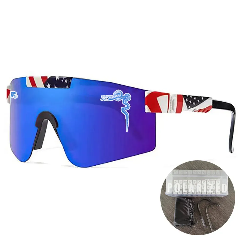Cycling Glasses UV400 Polarized Outdoor Sports Eyewear Fashion Bike Bicycle Sunglasses Mtb Goggles with Case