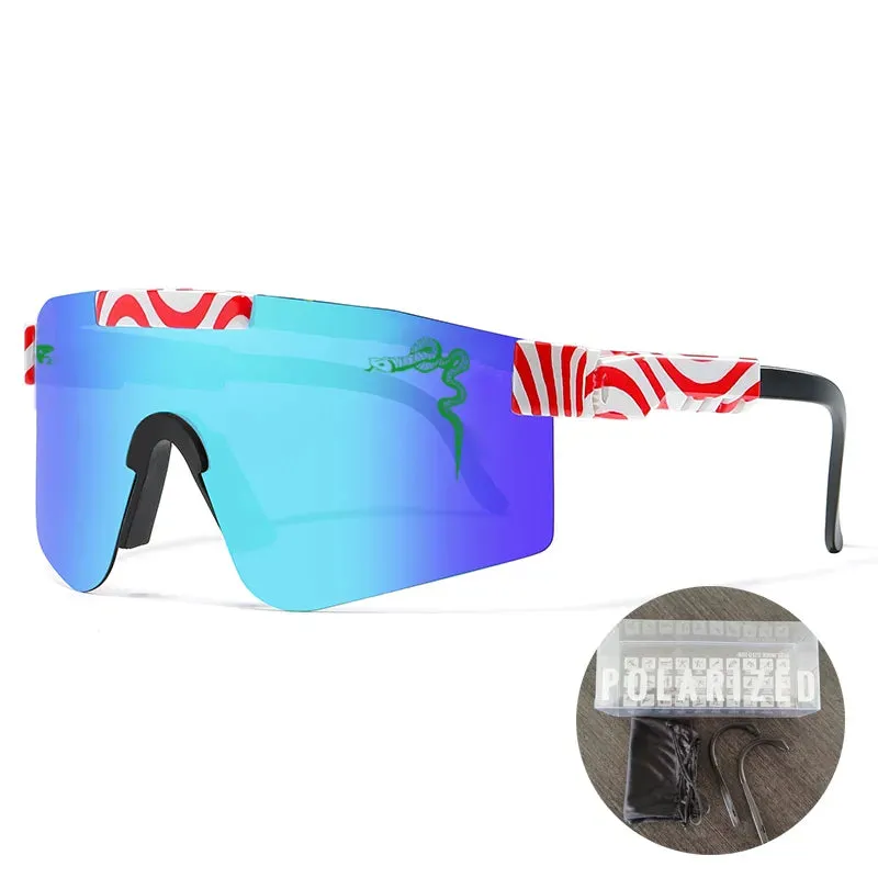 Cycling Glasses UV400 Polarized Outdoor Sports Eyewear Fashion Bike Bicycle Sunglasses Mtb Goggles with Case