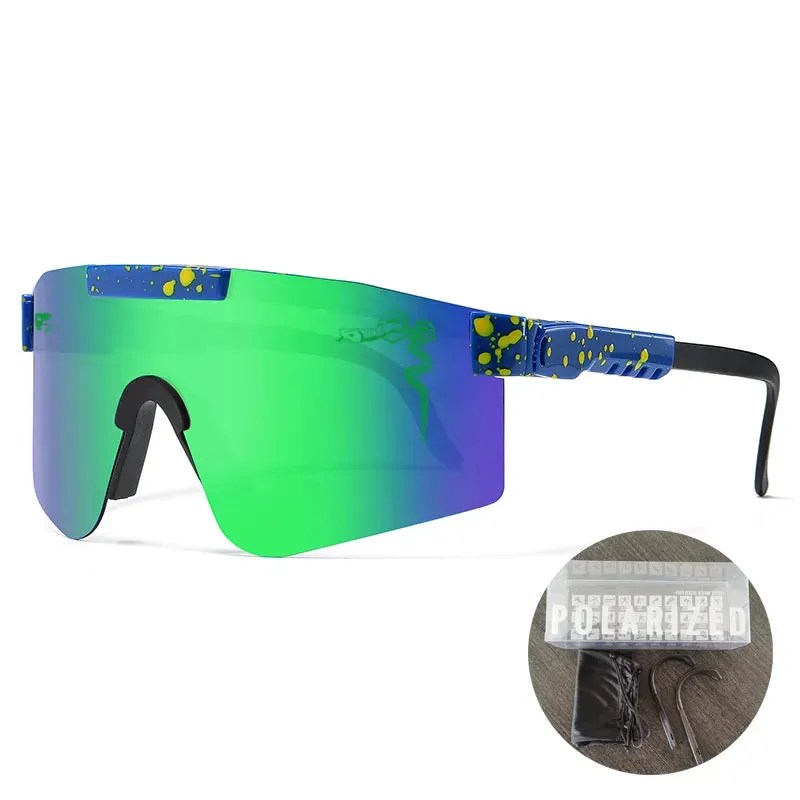 Cycling Glasses UV400 Polarized Outdoor Sports Eyewear Fashion Bike Bicycle Sunglasses Mtb Goggles with Case