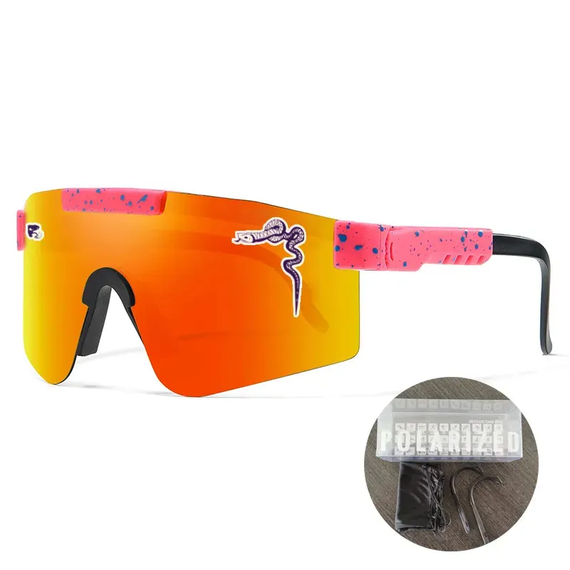 Cycling Glasses UV400 Polarized Outdoor Sports Eyewear Fashion Bike Bicycle Sunglasses Mtb Goggles with Case