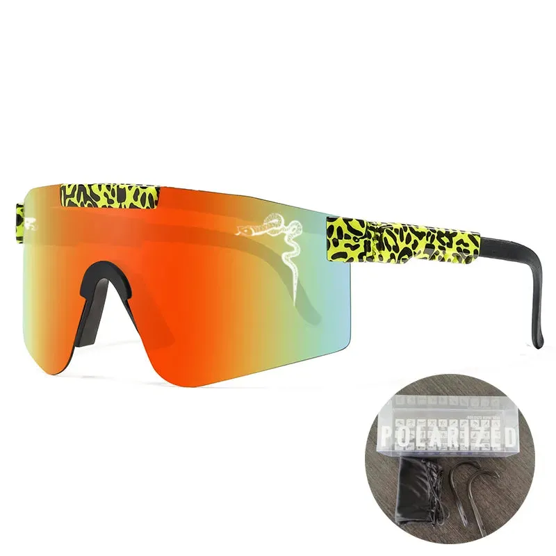 Cycling Glasses UV400 Polarized Outdoor Sports Eyewear Fashion Bike Bicycle Sunglasses Mtb Goggles with Case