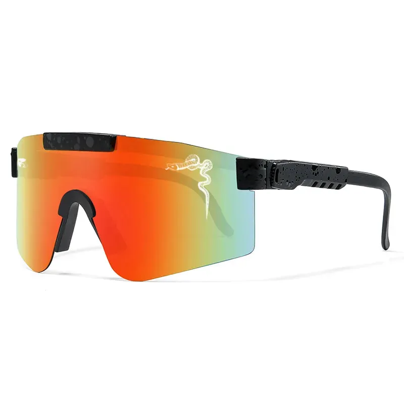 Cycling Glasses UV400 Polarized Outdoor Sports Eyewear Fashion Bike Bicycle Sunglasses Mtb Goggles with Case