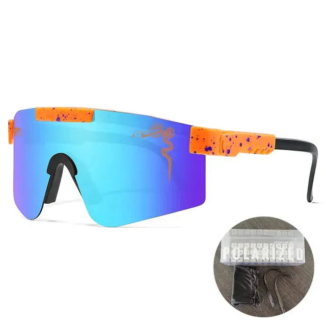 Cycling Glasses UV400 Polarized Outdoor Sports Eyewear Fashion Bike Bicycle Sunglasses Mtb Goggles with Case