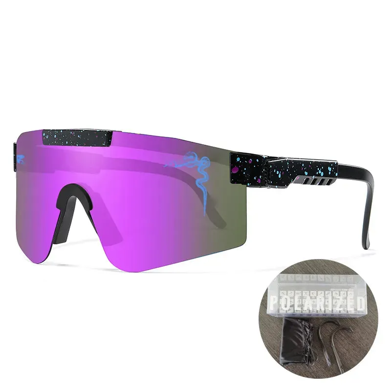 Cycling Glasses UV400 Polarized Outdoor Sports Eyewear Fashion Bike Bicycle Sunglasses Mtb Goggles with Case