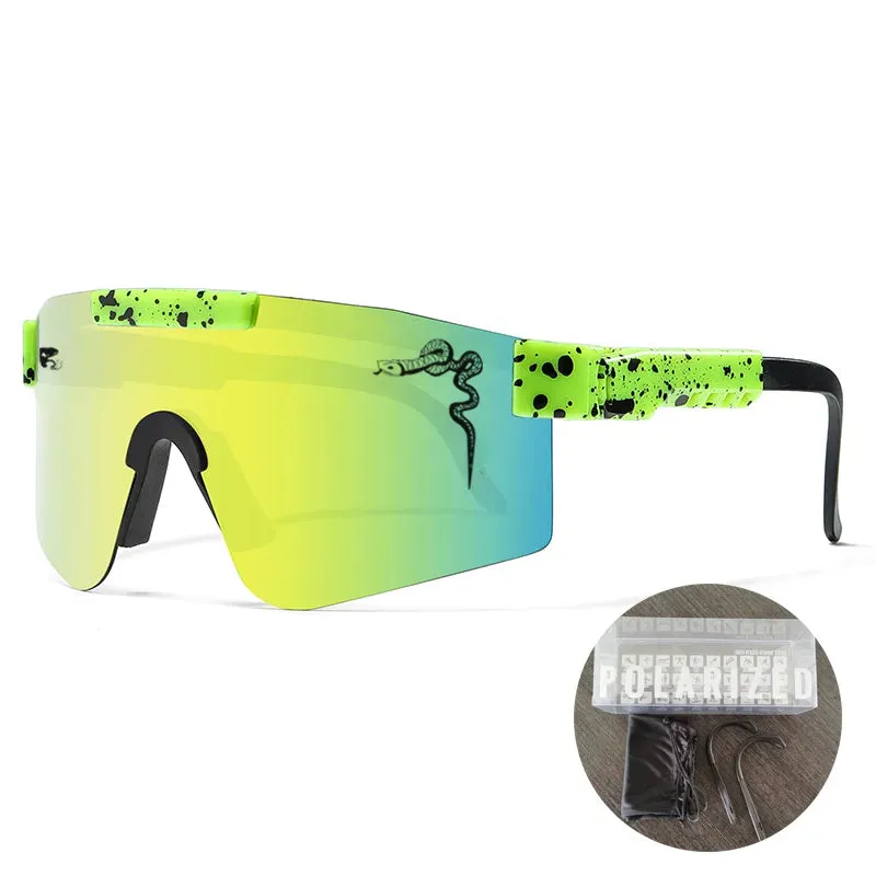 Cycling Glasses UV400 Polarized Outdoor Sports Eyewear Fashion Bike Bicycle Sunglasses Mtb Goggles with Case